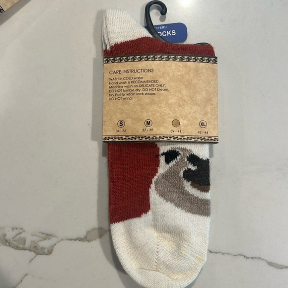 - Alpaca Image Ankle Socks - Picture 2 of 2
